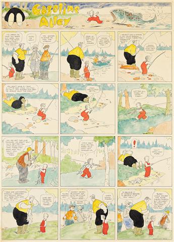 FRANK KING (1883-1969) Gasoline Alley.